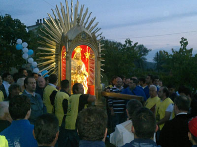 Madonna nera  a Fontana Caggiano