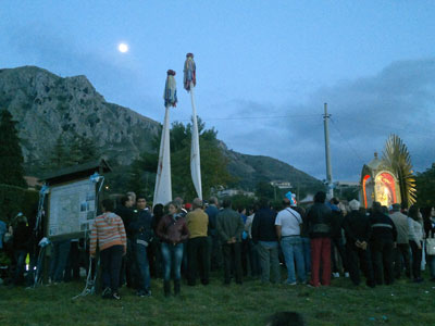 Madonna nera  a Fontana Caggiano