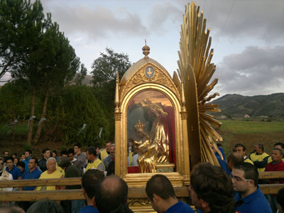 Madonna a Caggiano - Tempe dei Franci